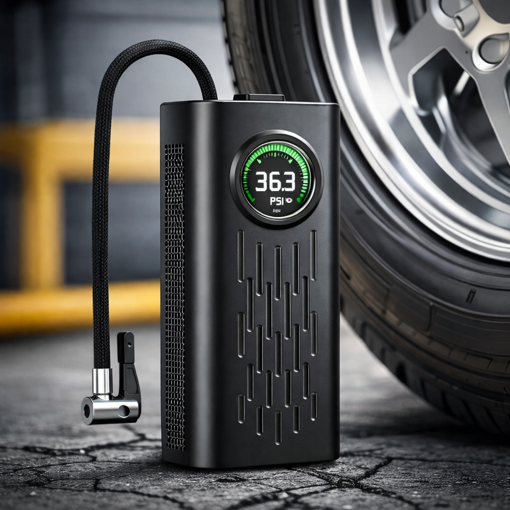 Portable Air Compressor Tyre Inflator